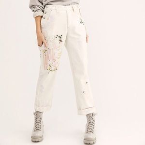 NWT Free People Love Alive High Rise Boyfriend Jean 25